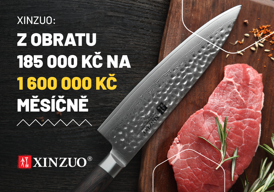 XinZuo: Z obratu 185&nbsp;000 Kč na&nbsp;1&nbsp;600&nbsp;000 Kč měsíčně